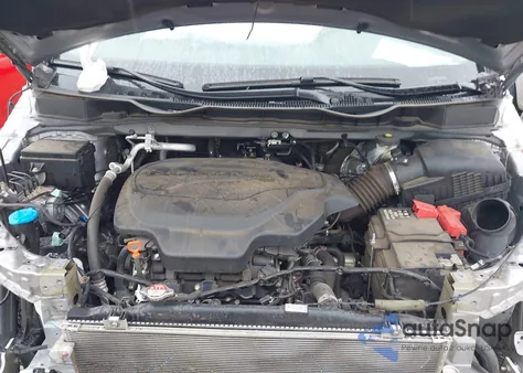 2022 Honda Odyssey Ex z USA, uszkodzony, nr VIN 5FNRL6H52NB012435